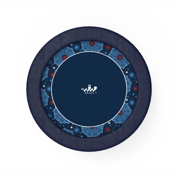 Small table (navy - pattern)