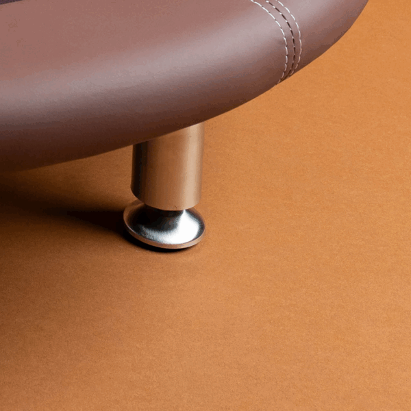 Small leaf table - (brown - pattern)