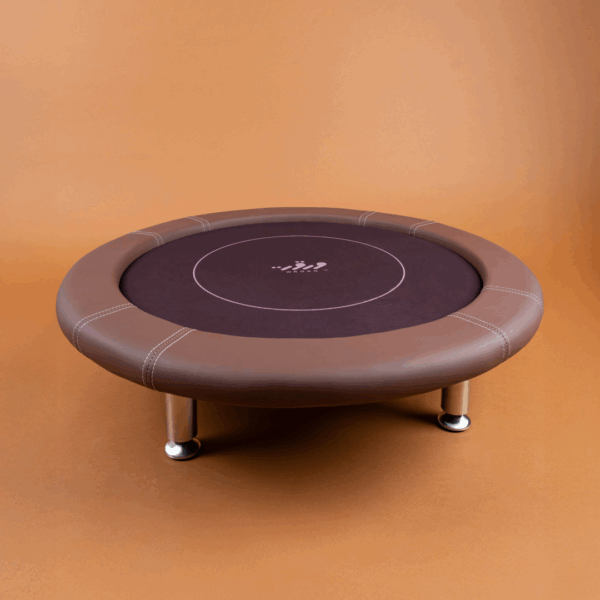 Small Leaf Table - (Brown - Plain)