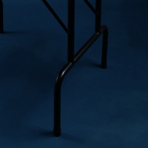 Large Leaf Table - (Navy - Pattern)